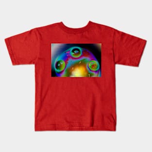 Imaginary View of Earth Kids T-Shirt